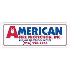 Rough Surface White Vinyl Overlaminated Die Cut Decal