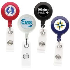 Round Better Retractable Badge Reel
