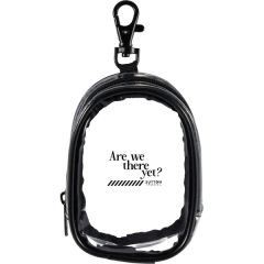 Round Clear Bag Charm