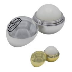 Round Metallic Lip Balms 