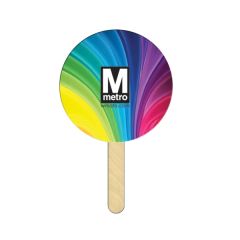 Round Mini Hand Fan