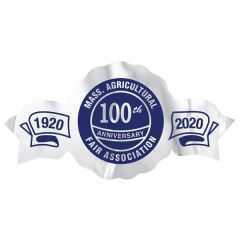 Round Special Occasion Roll Label W/ Side Banners