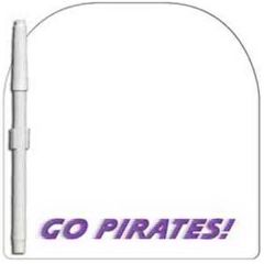 Round Top Erasable Memo Board