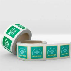 Rounded Corner Roll Labels 3 X 3