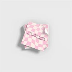 Rounded Corner Stickers 4 X 4