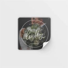 Rounded Corner Stickers 8 X 8