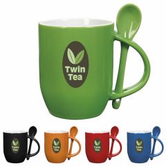 Rounded Spooner Mug - 11 Oz