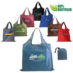 RPET Fold-Away Carryall, Full Color Digital