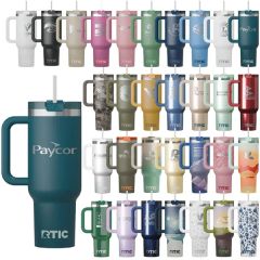 Rtic 40 Oz Stainless Steel Road Trip Tumbler