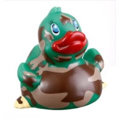 Rubber Camo Hunting Duck