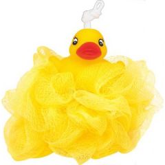 Rubber Duck Woven Mesh Sponge