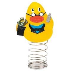 Rubber Financial Duck Bobble