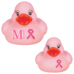 Rubber Pretty Pink Bow Duck