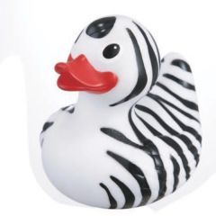 Rubber Safari Zebra Duck
