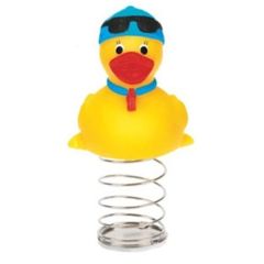 Rubber Sporty Referee Duck Bobble