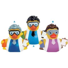 Rubber Whacky Scientist Duck