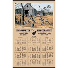 Rural Heritage Bobwhites Year-In-View Hanger