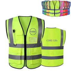 Safety Reflective Vest With Pocket