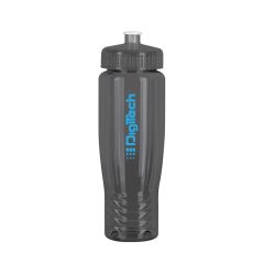 Sahara 28 Oz Eco-Polyclear Sports Bottle With Push/Pull Li