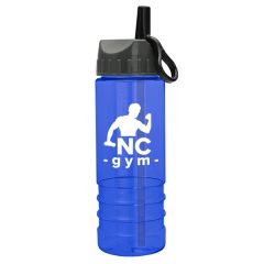 Salute2 - 24 Oz Bottle -Ring Straw Lid