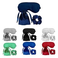 Satiny Scrunchie Sleep Set