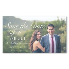 Save The Date Magnet 7 X 4
