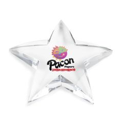 Savoy Star Vividprint Paperweight