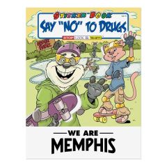 Say No To Drugs Stickers Book