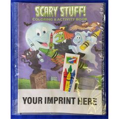 Scary Stuff Coloring Book Fun Pack