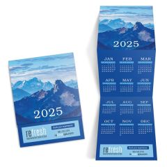 Scenic Theme Trifold Calendar
