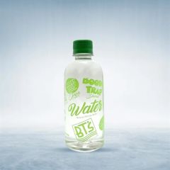 Screen Printed 12 Oz / 355 mL Bullet Bottles Clear Flat Cap