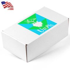 Screen Printed Corrugated Box Medium 11 X 6.5 X 4 For Mailers,
