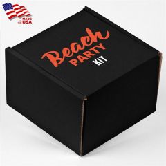 Screen Printed Corrugated Box Small 6 X 6x 4 For Mailers, Gift