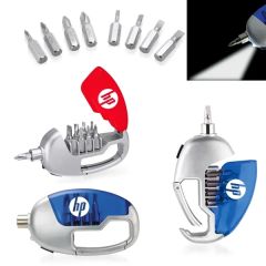Screwdriver Kit Set W/ LED Flashlight