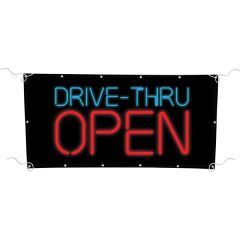 Scrim Single-Sided Vinyl Banner