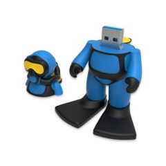 Scuba Diver USB Flash Drive