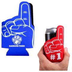 American Made Foam Finger Can Cooler