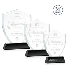 Scudo Shield Award On Newhaven - Black