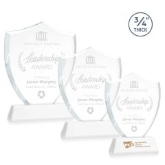 Scudo Shield Award On Newhaven - White