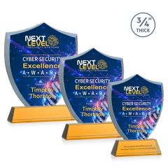Scudo Shield Vividprint Award On Newhaven - Amber