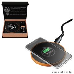 Scx Design Maple Wood 10w Wireless Charger