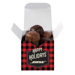 Sea Salt Caramels In Full Color Custom Box