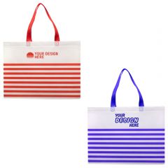 Seaside Striped Tote Bags