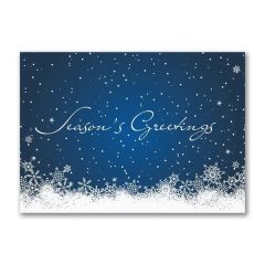 Seasonal Flurries - Holiday Greeting Card