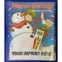 Season's Greetings Coloring And Activity Book Fun Pack