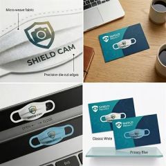 Security Mask Webcam Cover On Cardstock Mailer For No. 10 En