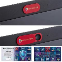 Security Webcam Cover On Cardstock Mailer For No. 10 Envelop