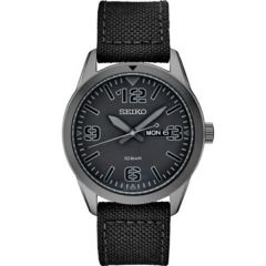 Seiko Mens Essential Black Dial