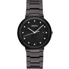 Seiko Mens Essential Contemporary Bif Black