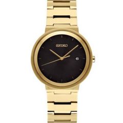 Seiko Mens Essential Contemporary Black